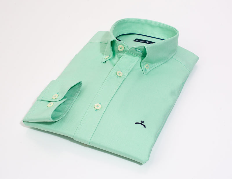 Camisa Sport Oxford Verde