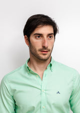 Camisa Sport Oxford Verde