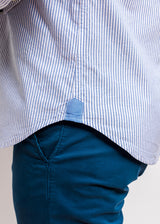 Camisa Sport Oxford Raya Azul